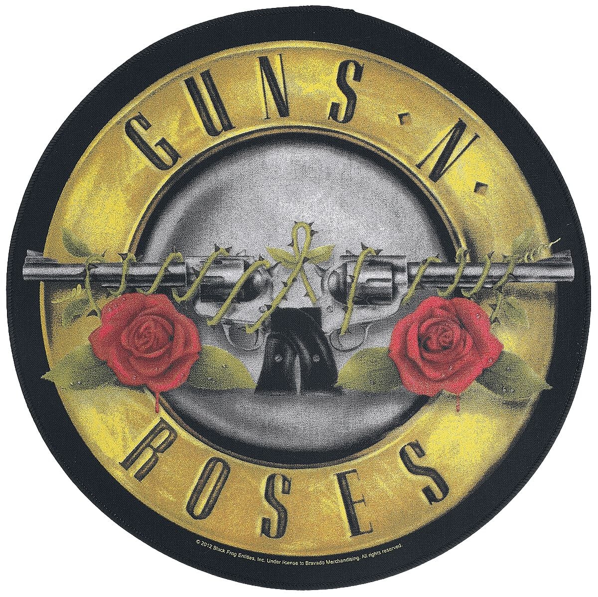 Guns N' Roses Backpatch - Bullet Logo - multicolor  - Lizenziertes Merchandise! von Guns N' Roses