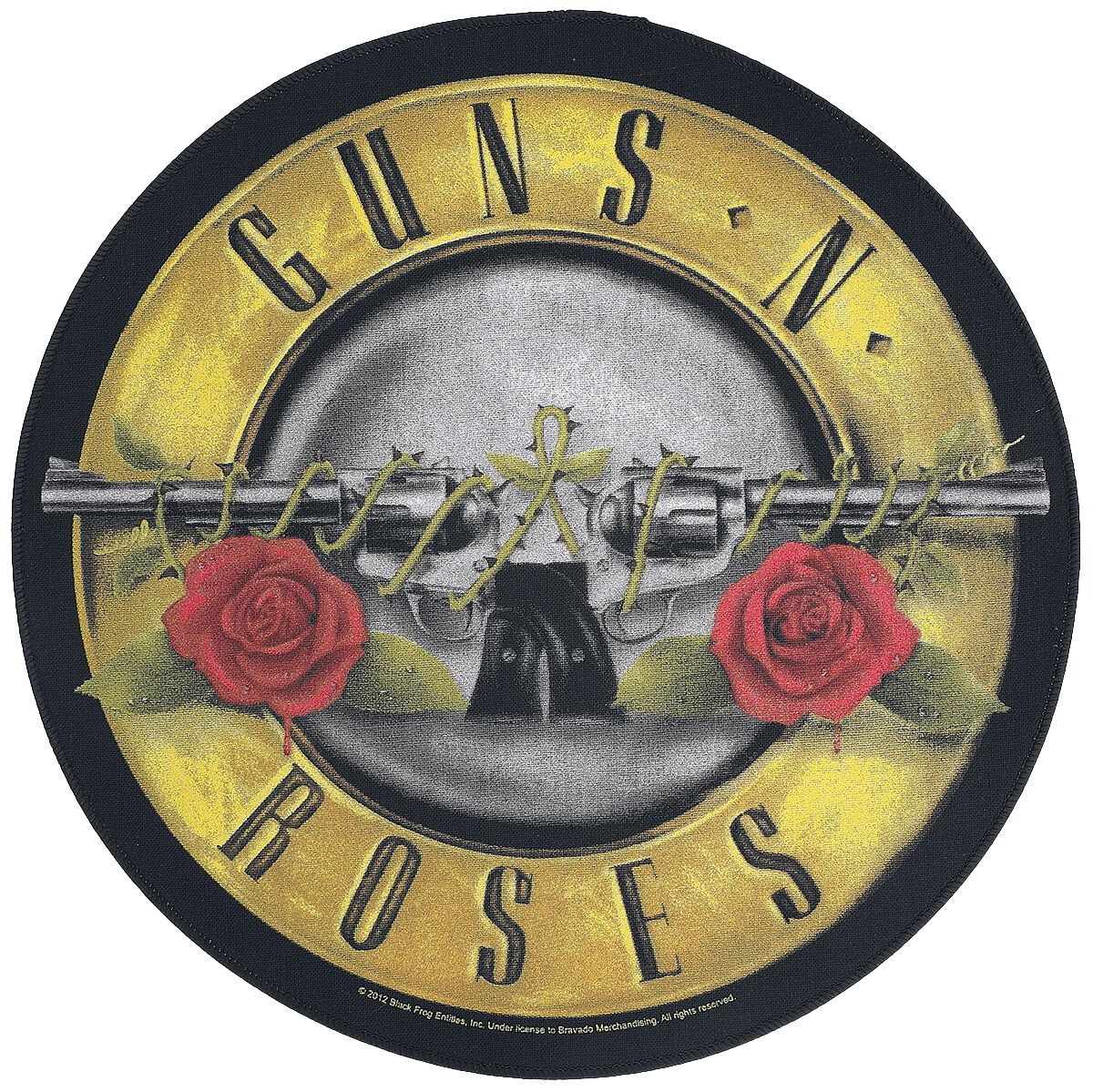 Guns N' Roses Bullet Logo Patch multicolor von Guns N' Roses