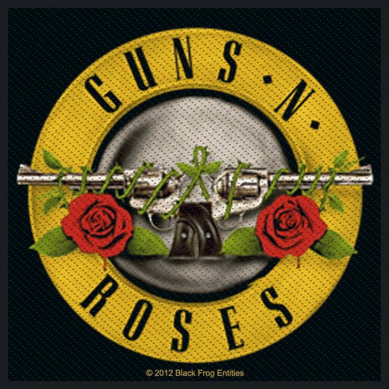 Guns N' Roses Bullet Logo Patch multicolor von Guns N' Roses