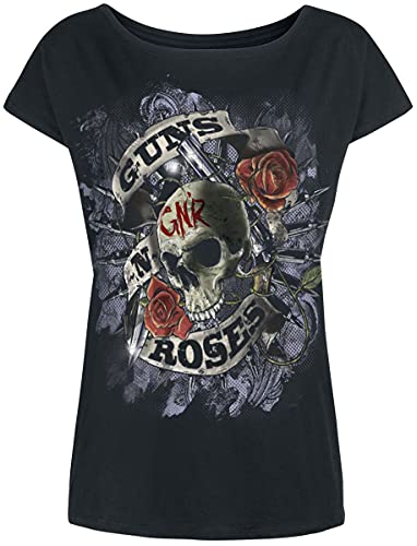 Guns N' Roses Firepower Frauen T-Shirt schwarz M 100% Baumwolle (Bio-Baumwolle) Band-Merch, Bands von Guns N' Roses