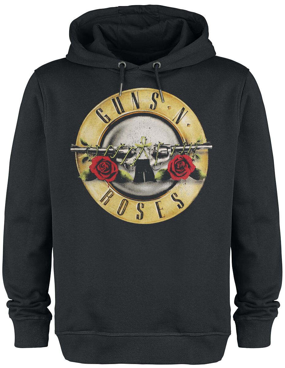 Guns N' Roses Kapuzenpullover - Amplified Collection - Drum - XS bis 3XL - für Männer - Größe XXL - schwarz  - Lizenziertes Merchandise! von Guns N' Roses