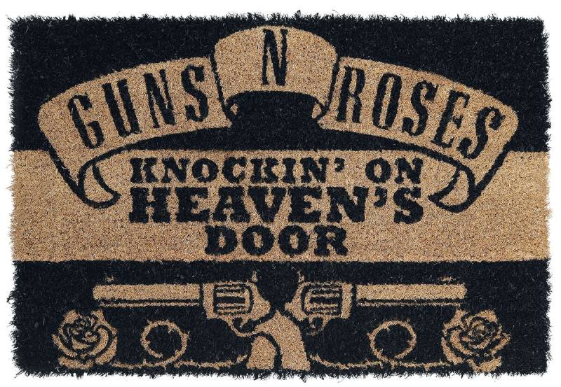 Guns N' Roses Knockin' on Heaven's Door Fußmatte multicolor von Guns N' Roses
