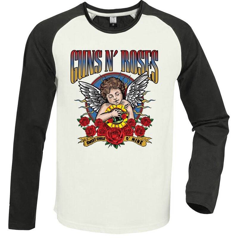 Guns N' Roses Langarmshirt - Amplified Collection - Sweet Child - S bis 3XL - für Männer - Größe XL - multicolor  - Lizenziertes Merchandise! von Guns N' Roses