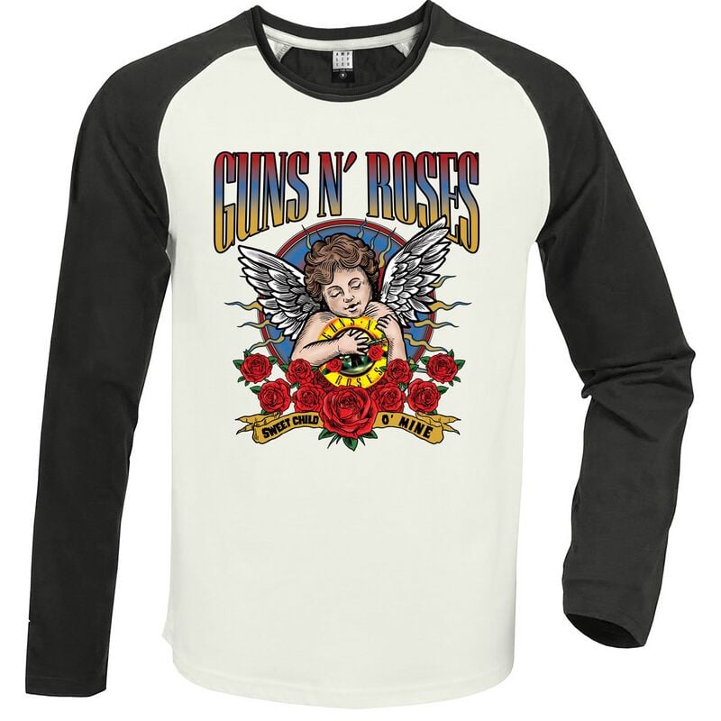 Guns N' Roses Langarmshirt - Amplified Collection - Sweet Child - S bis 3XL - für Männer - Größe XXL - multicolor  - Lizenziertes Merchandise! von Guns N' Roses