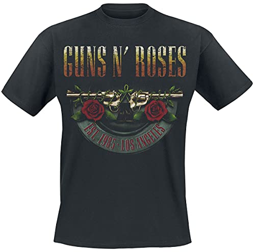 Guns N' Roses Logo and Bullet Europe Tour 2017 Männer T-Shirt schwarz 3XL von Guns N' Roses