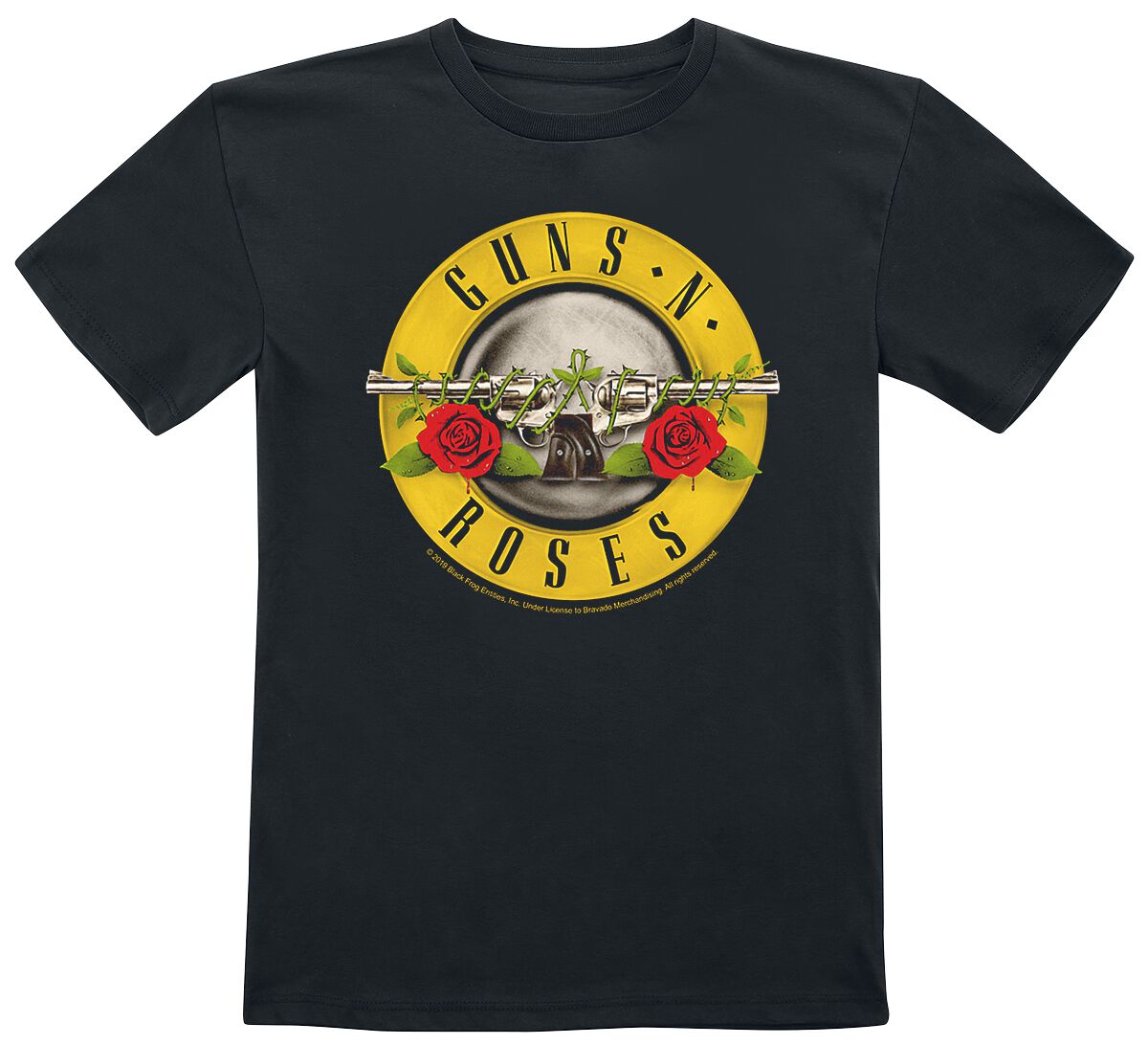 Guns N' Roses Metal-Kids - Bullet T-Shirt schwarz in 92 von Guns N' Roses
