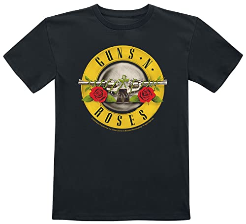 Guns N' Roses Metal-Kids - Bullet Unisex T-Shirt schwarz 116 von Guns N' Roses