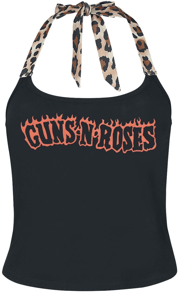 Guns N' Roses Neckholder - EMP Signature Collection - S bis XXL - für Damen - Größe L - schwarz/multicolor  - EMP exklusives Merchandise! von Guns N' Roses