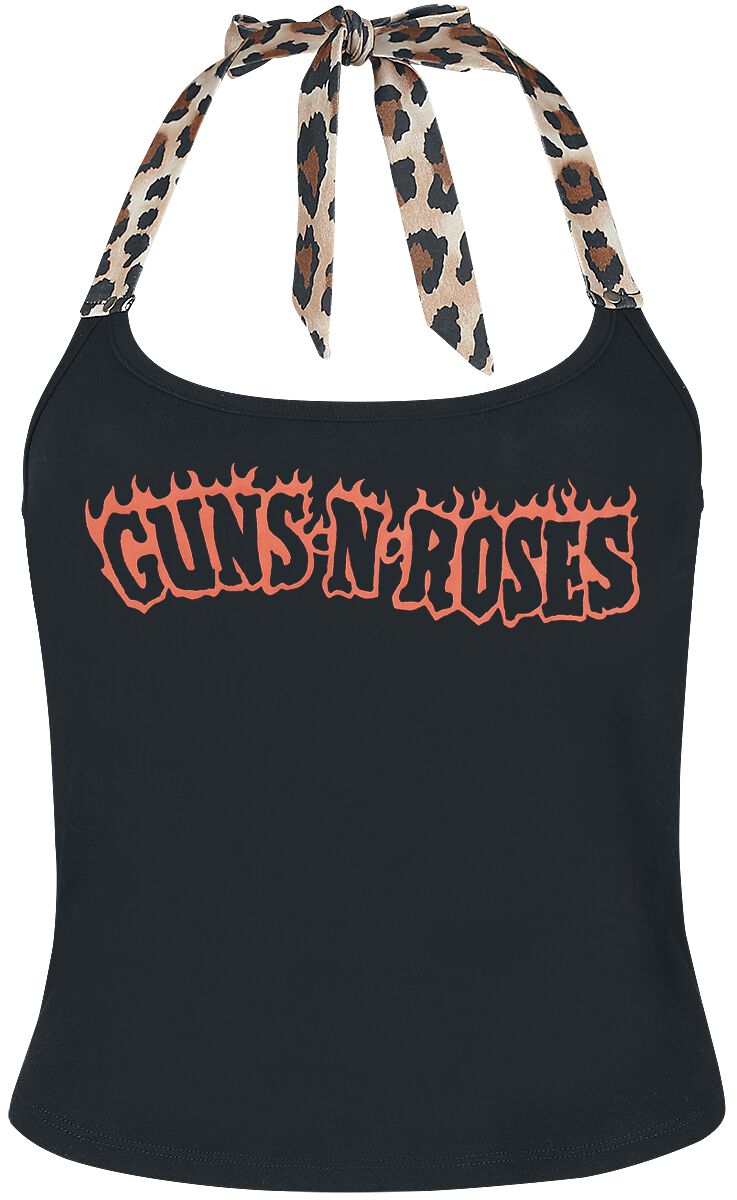 Guns N' Roses Neckholder - EMP Signature Collection - S bis XXL - für Damen - Größe M - schwarz/multicolor  - EMP exklusives Merchandise! von Guns N' Roses