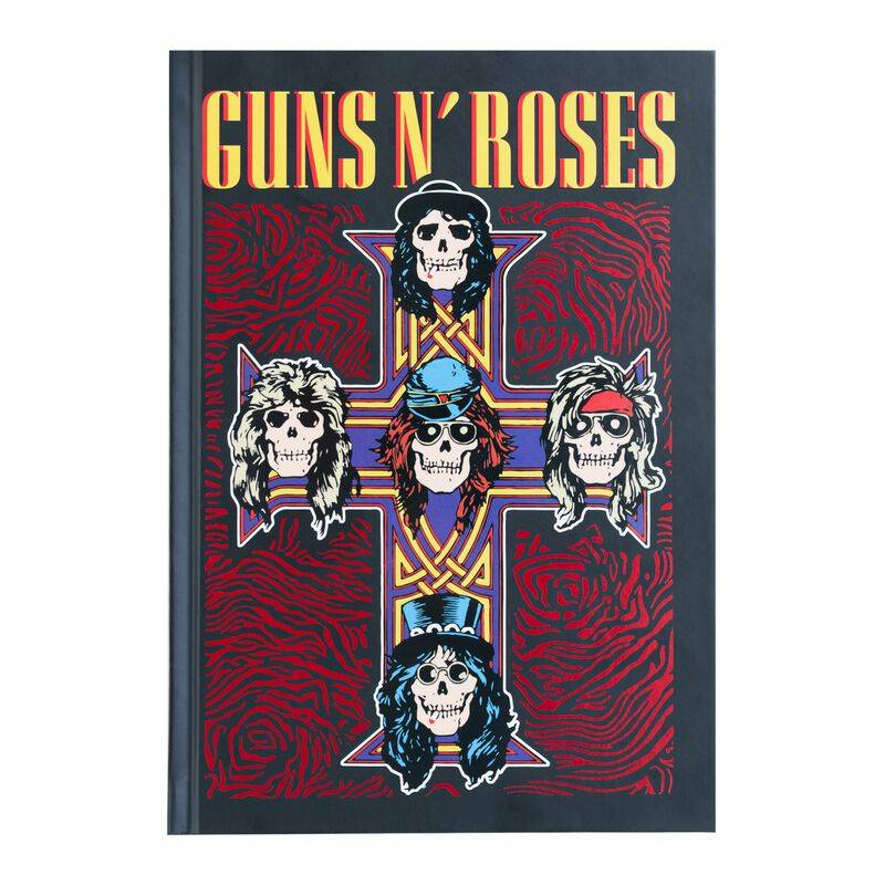 Guns N' Roses Notizbuch - Notizbuch Premium A5 Guns N' Roses - multicolor  - Lizenziertes Merchandise! von Guns N' Roses
