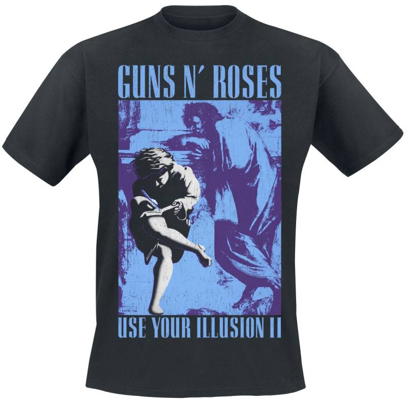 Guns N' Roses T-Shirt - 1991 Illusion - S bis 5XL - für Männer - Größe 4XL - schwarz - Lizenziertes Merchandise! Guns N' Roses T-Shirt - 1991 Illusion - S bis 5XL - für Männer - Größe 4XL - schwarz - Lizenziertes Merchandise! von Guns N' Roses