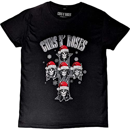 Guns N Roses T Shirt Appetite for Christmas Band Logo Nue offiziell Herren von Guns N' Roses