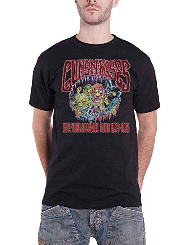 Guns N Roses T Shirt Illusion Monsters Tour 1992 - 1993 offiziell Herren Nue von Unbekannt