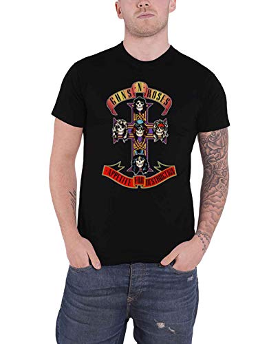 Guns N' Roses T Shirt Pistols and Roses Not in This Lifetime offiziell Herren S von Guns N' Roses