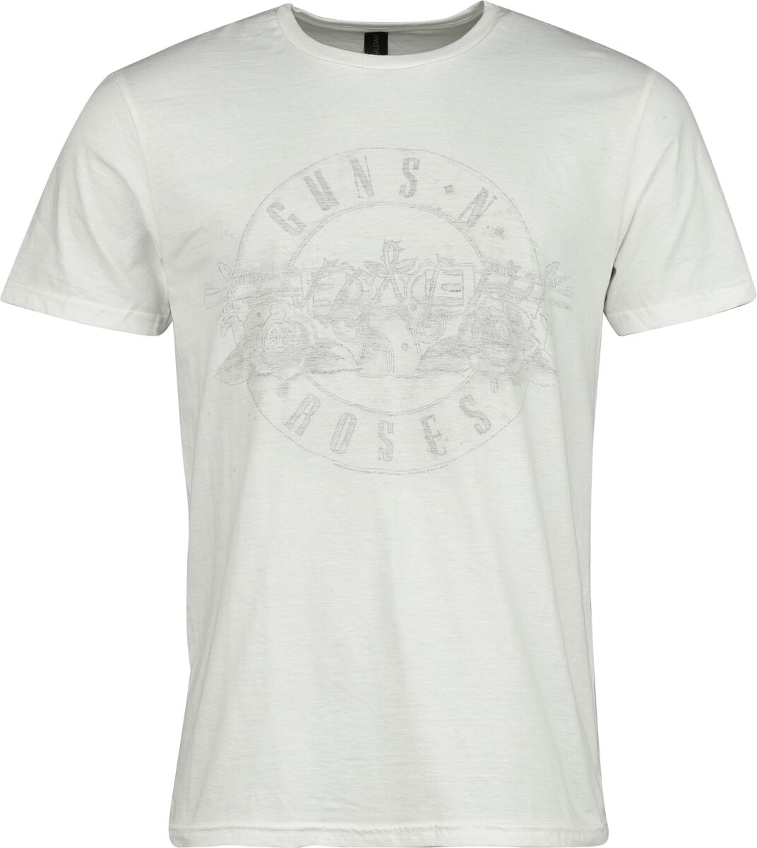 Guns N' Roses T-Shirt - Watercolour Bullet - M bis 3XL - für Männer - Größe XXL - weiß - Lizenziertes Merchandise! Guns N' Roses T-Shirt - Watercolour Bullet - M bis 3XL - für Männer - Größe XXL - weiß - Lizenziertes Merchandise! von Guns N' Roses