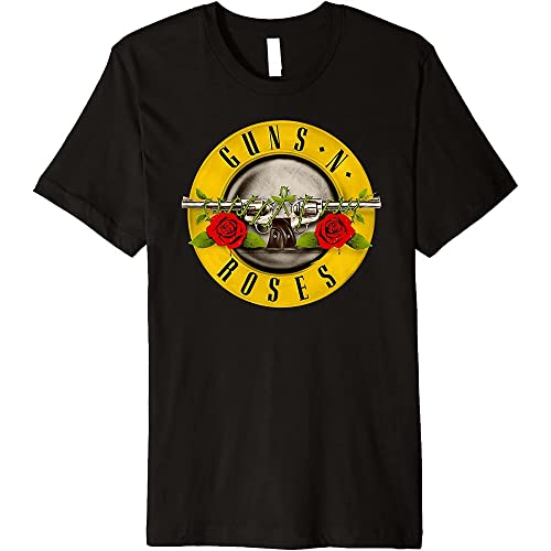 Guns N' Roses - T-Shirt mit Bullet-Logo aus Baumwolle für Damen, Schwarz , 4X-Large von Guns N' Roses