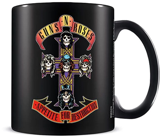 Guns N' Roses Tasse - Appetite Cross - multicolor  - Lizenziertes Merchandise! von Guns N' Roses