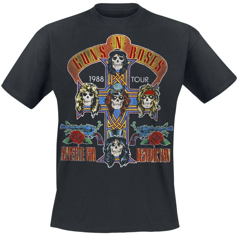 Guns N' Roses Tour 1988 T-Shirt schwarz in M Guns N' Roses Tour 1988 T-Shirt schwarz in M von Guns N' Roses