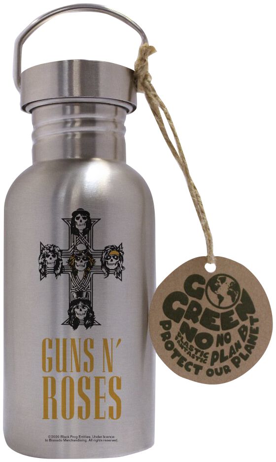 Guns N' Roses Trinkflasche - Appetite For Destruction Logo - multicolor  - Lizenziertes Merchandise! von Guns N' Roses