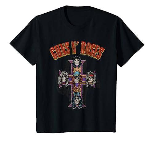 Kinder Youth Guns N' Roses Offizieller Kreuzbogen T-Shirt von Guns N' Roses