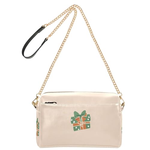 Crossbody-Tasche für Damen, veganes Leder, lässige Geldbörse, Cross-Body, wasserdicht, Schulterhandtaschen, Weihnachtsgeschenk-Muster von GuoChe