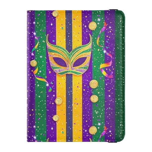 GuoChe Fasching Karneval Krawatte Münze Leder Registrierung und Versicherung Kartenhalter Auto Essentials für Karten, Unverzichtbares Dokument, Führerschein Fahrzeug Papierkram Männer Frauen PU-Leder von GuoChe