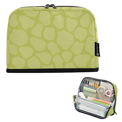 GuoChe Federmäppchen, großes Fassungsvermögen, Mehrzweck-Federmäppchen (prop7) für Frauen, Dinosaurierhaut von GuoChe