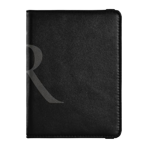 GuoChe Leder Auto Registrierung Versicherung & Ausweishalter Essential Wallet Case für Dokumente, Karten, Führerschein Männer Frauen Premium Leder, R, 1 size von GuoChe