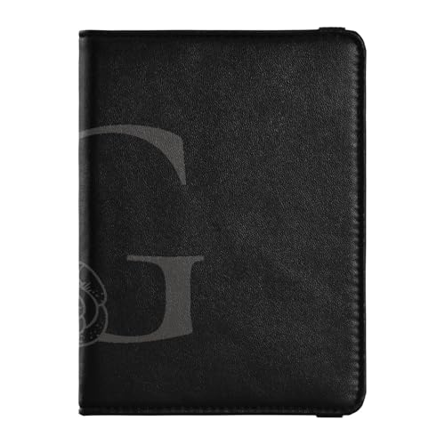 GuoChe Leder Auto Registrierung Versicherung & Ausweishalter Essential Wallet Case für Dokumente, Karten, Führerschein Männer Frauen Premium Leder, g, 1 size von GuoChe