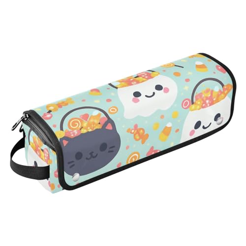 GuoChe Mit hitzebeständiger Matte für Glätteisen, Lockenstab, Haartrockner, Süßes-oder-Lecker-Taschen, Muster, Haar-Accessoires-Organizer von GuoChe