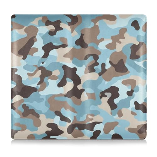 GuoChe Premium Leder Auto Registrierung und Versicherung Kartenhalter Herren Damen Präfekt Auto Essentials Brieftasche für Ausweis, Führerschein, Schlüssel Kontaktinformationskarten, Farbe 7, 1 size von GuoChe