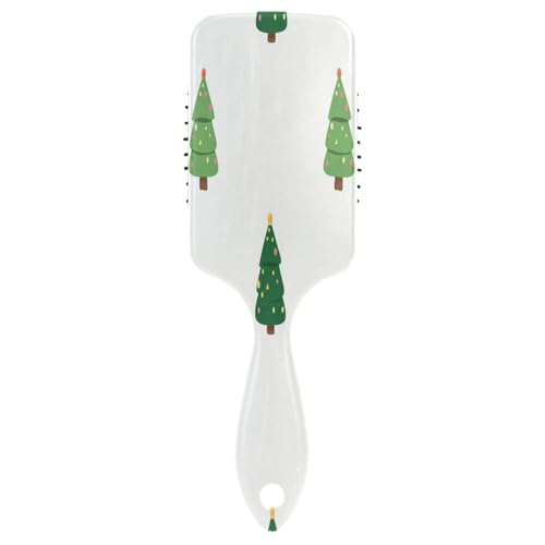 Haarbürste für dicke, lockige, dünne, lange, kurze, nasse oder nasse Haare, verleiht Glanz und macht glatte Kamm-Paddelbürste für Männer, Frauen, Kinder, Weihnachten, Evergreens von GuoChe