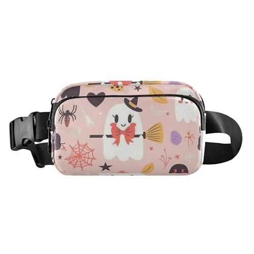Klassische Halloween-Elemente, modische Gürteltasche, Crossbody-Tasche für Damen, Herren, Teenager, wasserabweisend von GuoChe