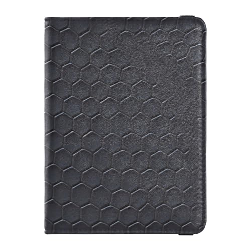 Reisepass- und Impfkarten-Etui aus Leder, Kombi, Reisepasshülle, Reisepasshülle, für Damen und Herren, wasserdicht, 2snake skin print style on the backgroud of, 1 size, Modern von GuoChe