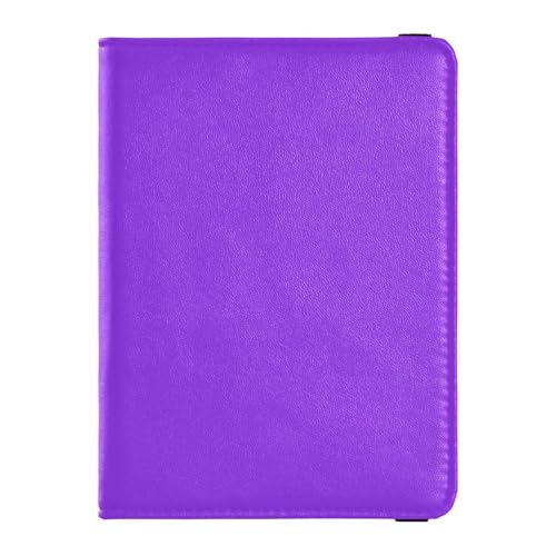 Reisepasshülle aus PU-Leder mit Kreditkartenfächern, natürliche Marmor-Textur, RFID-blockierend, Leder-Kartenetui für Damen und Herren, 03 von GuoChe