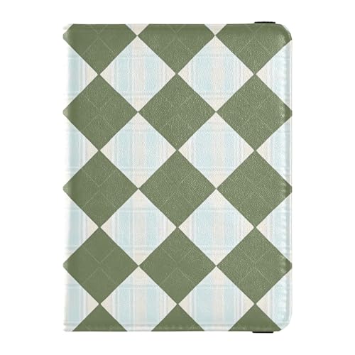 Reisepasshülle aus PU-Leder mit Kreditkartenfächern, natürliche Marmor-Textur, RFID-blockierend, Leder-Kartenetui für Damen und Herren, 10 von GuoChe