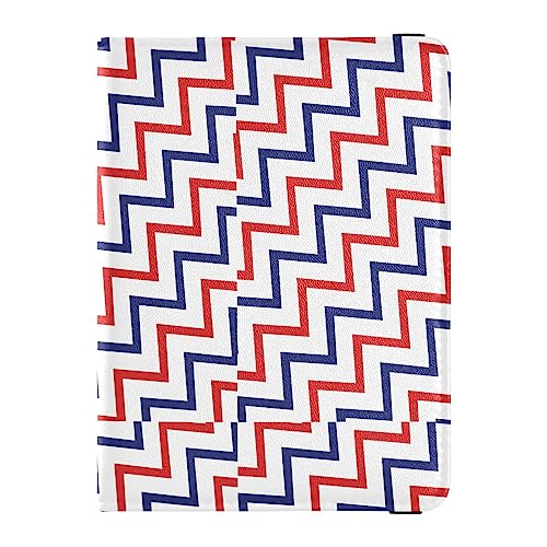 Reisepasshülle für Damen, Chevron-Design, kreativ, PU-Leder, Reisezubehör, 14,5 x 10,9 cm, Chevron, Einheitsgröße von GuoChe