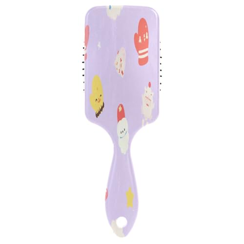 Weihnachts-Fäustlinge, antistatische Entwirrungsbürsten für dickes Haar, verleiht Glanz und macht geschmeidig mit Männern, Frauen und Kindern von GuoChe