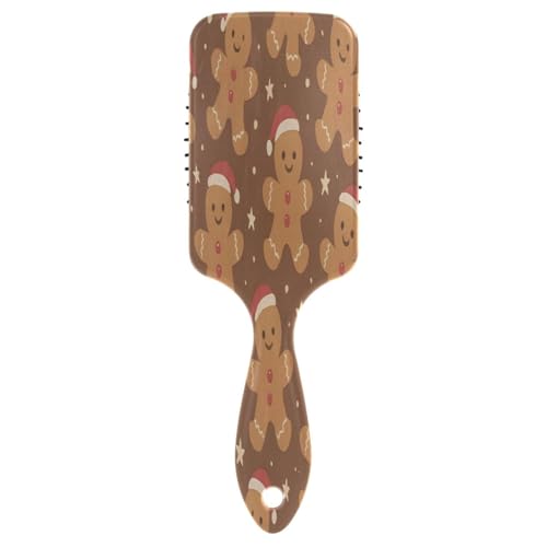Weihnachts-Lebkuchen-Bürsten für Herren, antistatisch, für dickes Haar, verleiht Glanz und macht geschmeidig, für Männer, Frauen, Kinder von GuoChe