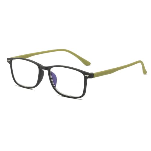 Guohorn Classic Kurzsichtige Brille für Männer Frauen Leichtgewicht Myopie Brille Arbeitseinsatz Entfernung (Schwarz, -3.5, Dioptrien) von Guohorn