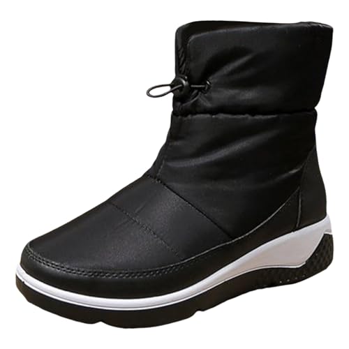 Boots Damen Comfort Winterschuhe Winterstiefel Casual Wandern Winterboots Weite Outdoor Schuhe Elegant Schwarz Schlupfstiefel Leicht Stiefel rutschfest Stiefeletten Boots Damen Comfort Winterschuhe Winterstiefel Casual Wandern Winterboots Weite Outdoor Schuhe Elegant Schwarz Schlupfstiefel Leicht Stiefel rutschfest Stiefeletten von Guotobe