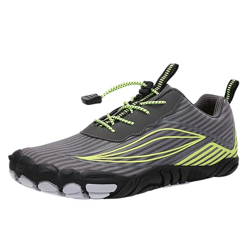 Guotobe Damen Barfußschuhe Große Größen Breite Füße Badeschuhe Bequem Leicht Weich Laufschuhe Barfuss Schuhe Atmungsaktiv Camping Sportschuhe Barfussschuhe Wasserfest Outdoor Wasserschuhe Turnschuhe von Guotobe