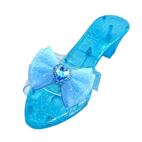 Gupcaqosjw Prinzessinnenschuhe für Kleine Mädchen - Kinder Absatzschuhe Zum Verkleiden - Cosplay Requisite High Heels für Schulcharaktertag Aktivitäten Partyplaner Kostümliebhaber von Gupcaqosjw