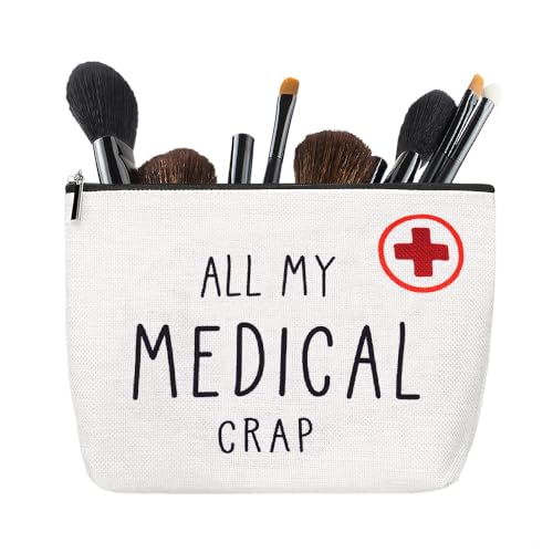 Medikamenten-Aufbewahrungstasche für Damen und Mädchen, Segeltuch, Medikamenten-Organizer-Tasche für Reisen, Reisen, All My Medicine Bag, Med1 Medikamenten-Aufbewahrungstasche für Damen und Mädchen, Segeltuch, Medikamenten-Organizer-Tasche für Reisen, Reisen, All My Medicine Bag, Med1 von Guqqeuc