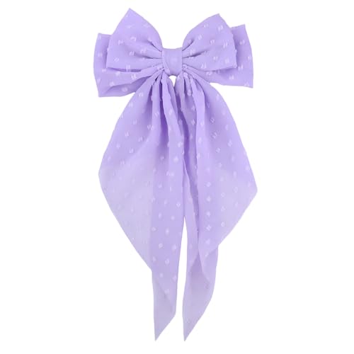 Violette gepunktete Schleifen-Haarspange für Damen und Mädchen, große Haarschleifen für Mädchen, französische Haarspange, Haarnadeln mit Schleife, Haarnadeln für dickes, feines Haar, Schleifen für Violette gepunktete Schleifen-Haarspange für Damen und Mädchen, große Haarschleifen für Mädchen, französische Haarspange, Haarnadeln mit Schleife, Haarnadeln für dickes, feines Haar, Schleifen für von Guqqeuc