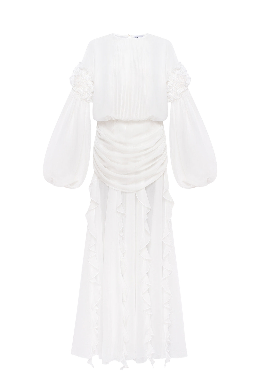 Guranda | Chiffone Dress | Women's White Maxi dresses Guranda | Chiffone Dress | Women's White Maxi dresses von Guranda
