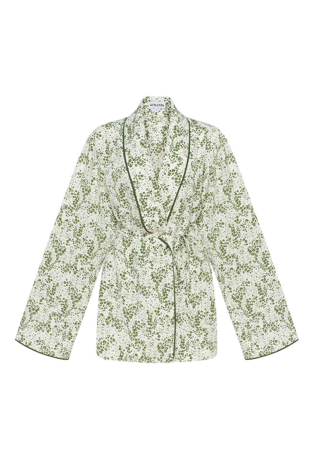 Guranda | Flower Blouse | Women's Emerald Green Blouses Guranda | Flower Blouse | Women's Emerald Green Blouses von Guranda