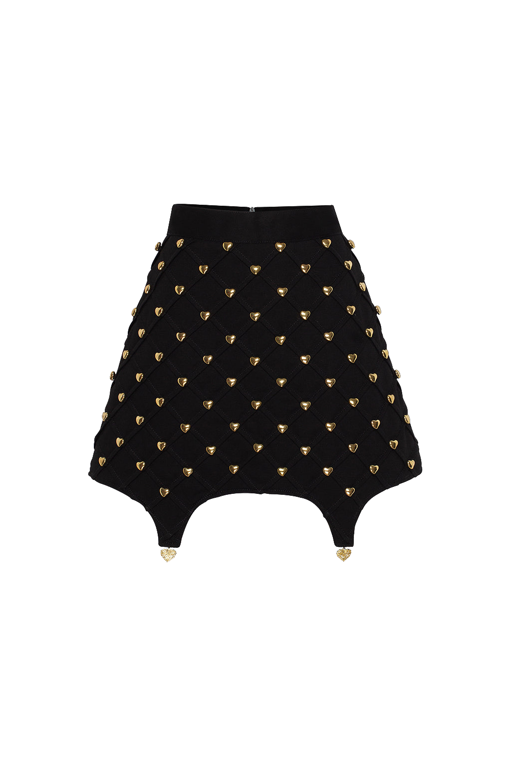 Guranda | MINI SKIRT with gold decorations | Women's Shadow Mini skirts Guranda | MINI SKIRT with gold decorations | Women's Shadow Mini skirts von Guranda