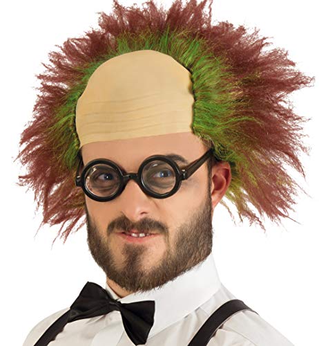FRIES Perücke Clown mit Glatze, rot-grün FRIES Perücke Clown mit Glatze, rot-grün von Gurimo-tex Textilgesellschaft mbH
