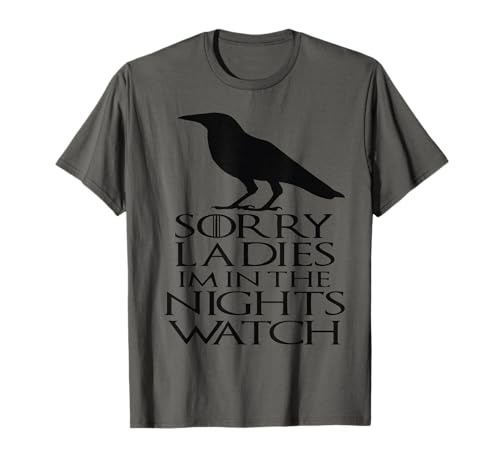 Entschuldigung, meine Damen, ich bin in der Nachtwache T-Shirt von Guritchi Clothing